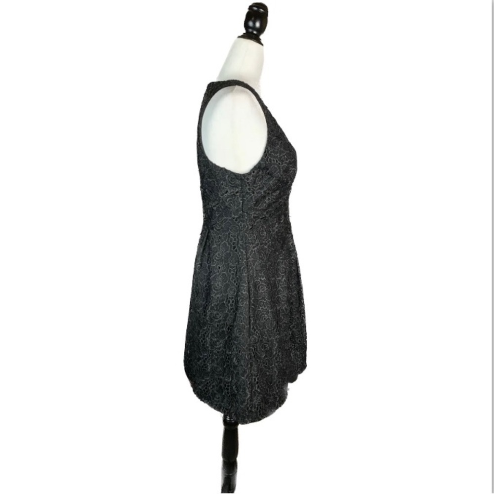 Anthropologie Leifsdottir Lingonberry Black Lace Dress - Picture 4 of 13